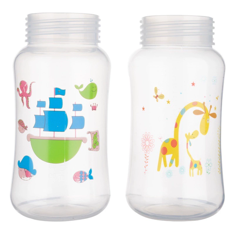 Производители детских бутылочек, внешняя торговля, бутылка с широким горлом, защита от метеоризма, полипропиленовая бутылка, оптовая продажа, дуговая ручка, мультяшная бутылка