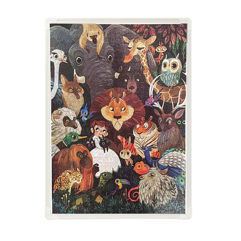 1000片拼图专用相框50x70拼图框油画装框挂墙创意DIY框海报通用框|undefined