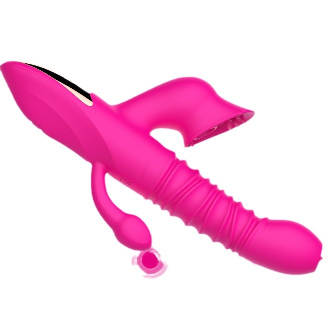 Tongue Licking, Sucking, Intelligent Heating, Flesh Sensation, Retractable Female Device, AV Stick, Vibrator_voghion.com