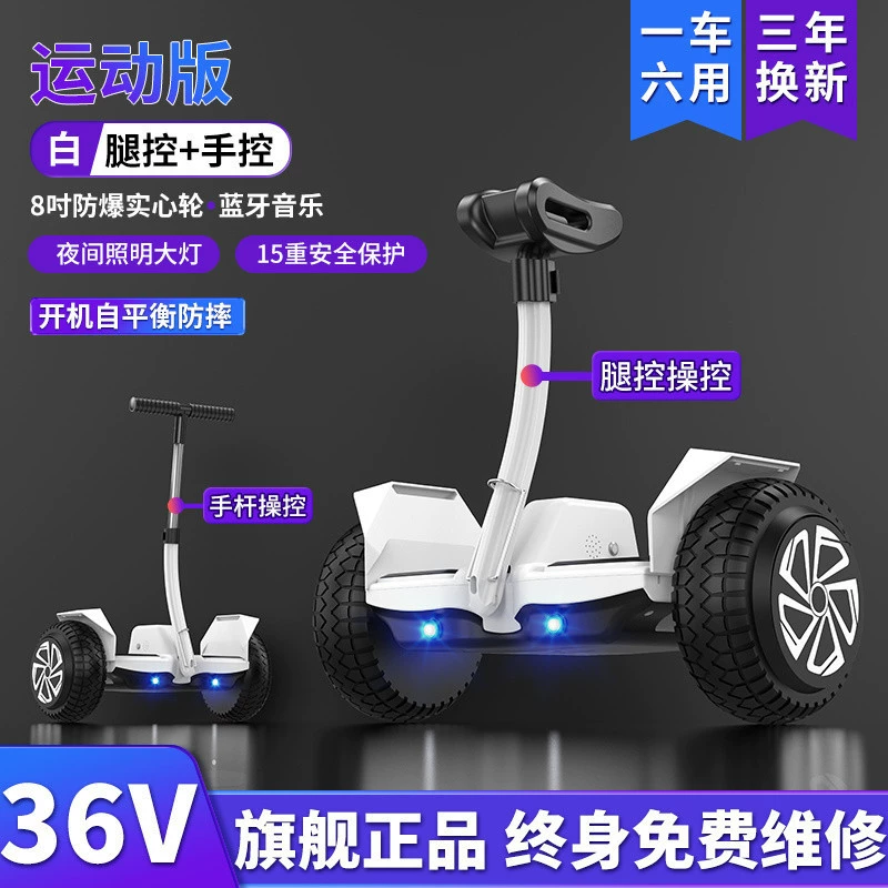 Самобалансирующийся скутер, два колеса, варианты 36/54V, пульт/Bluetooth, внедорожные варианты