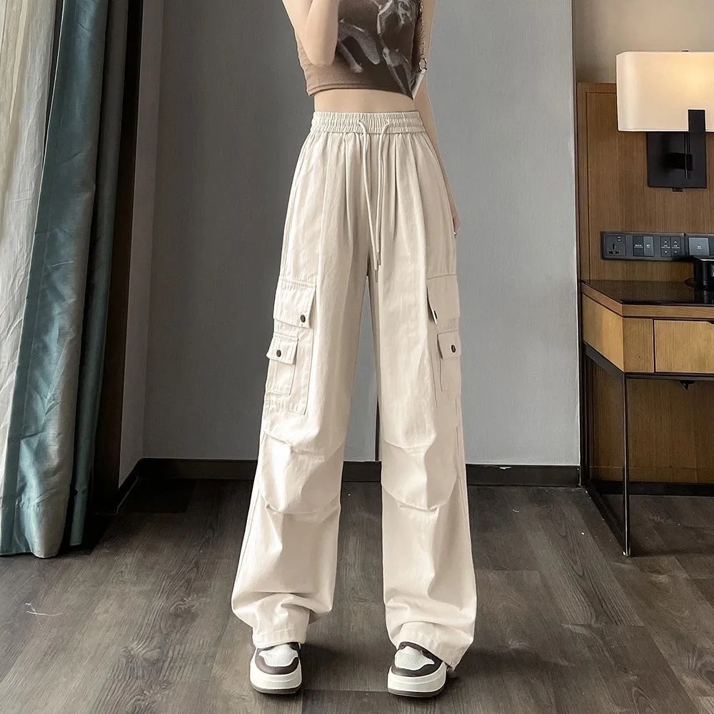 Pantalones Cargo Tipo Paracaidista para Mujer de Poliéster