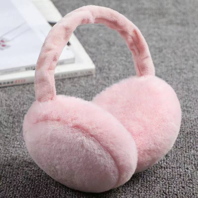 Foldable and stretchable ear warmers for women students, cute with extra padding, winter ear covers for men and women, ear warmers for protection