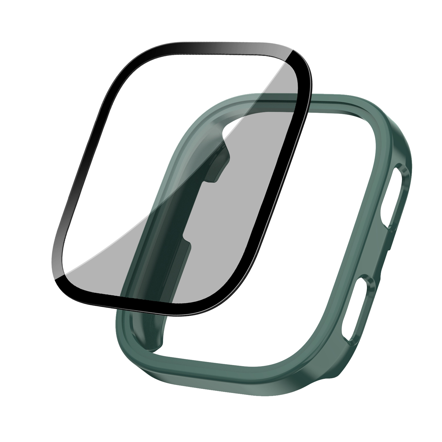 Suitable for Huami Amazfit Bip 6 protective shell Yuewo A2435 case integrated shell cover PC tempered film 4