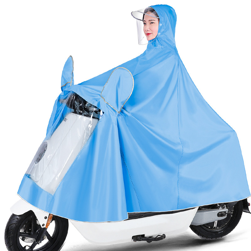 Impermeable para vehículos eléctricos, poncho largo para patinetes eléctricos, resistente y grueso, unisex, nuevo modelo 2025.