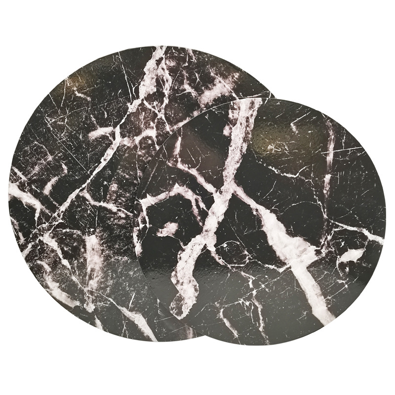 厂家直销大理石纹密度板蛋糕底托圆形蛋糕垫蛋糕托MDF cake board