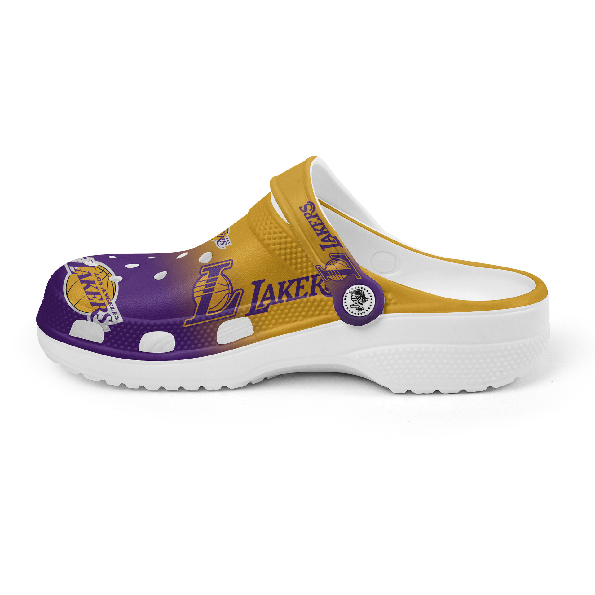 欧美夏季休闲大码拖鞋包头沙滩洞洞鞋凉鞋图案定 制跨境一件代发