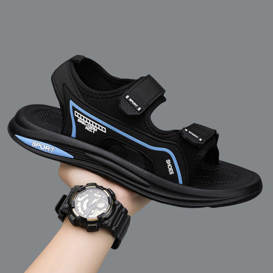 [Cross-border] sandals men's summer new youth thick-soled students casual summer breathable men's sports beach shoes
