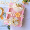 Hair accessory girl's, headband for early age, set, gift box suitable for photo sessions, Korean style