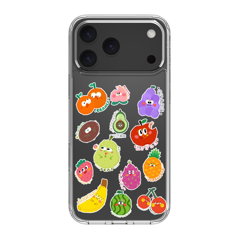 跨境iPhone17可拆分背板手机壳磁吸卡套款 定制图案 源头厂商批发|undefined