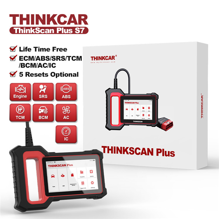 THINKCAR Thinkscan Plus S7  SAS SRS DPF 重置  汽车诊断工具