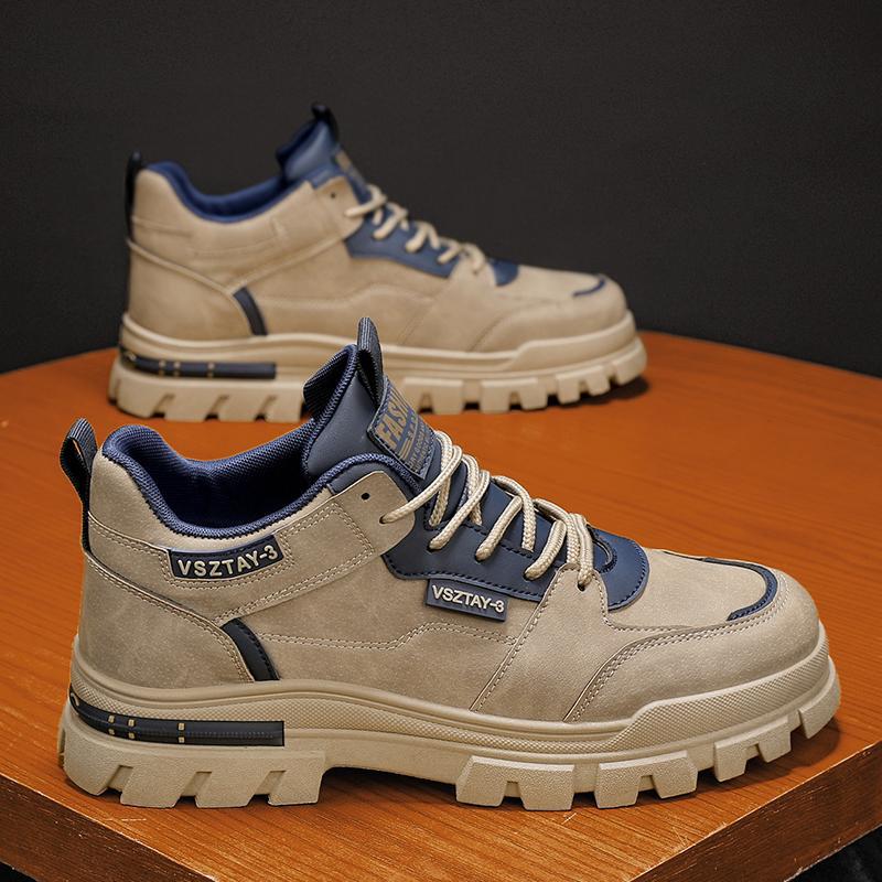 2024 autumn new men's high-top Martin shoes