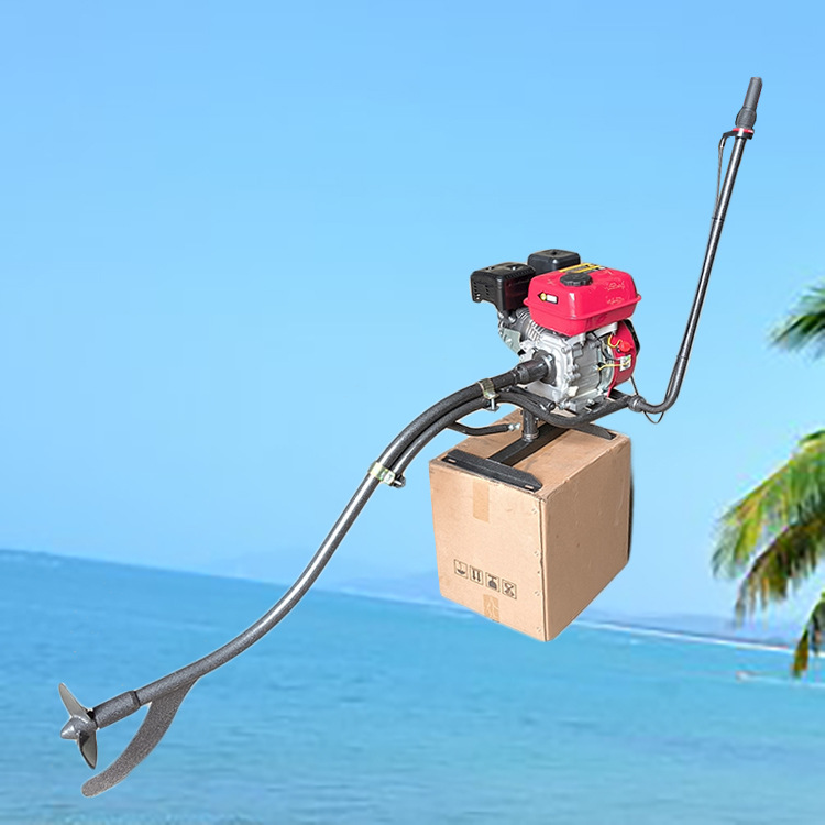 风冷4冲程船尾机汽油尾挂机小渔船螺旋桨厂家发货