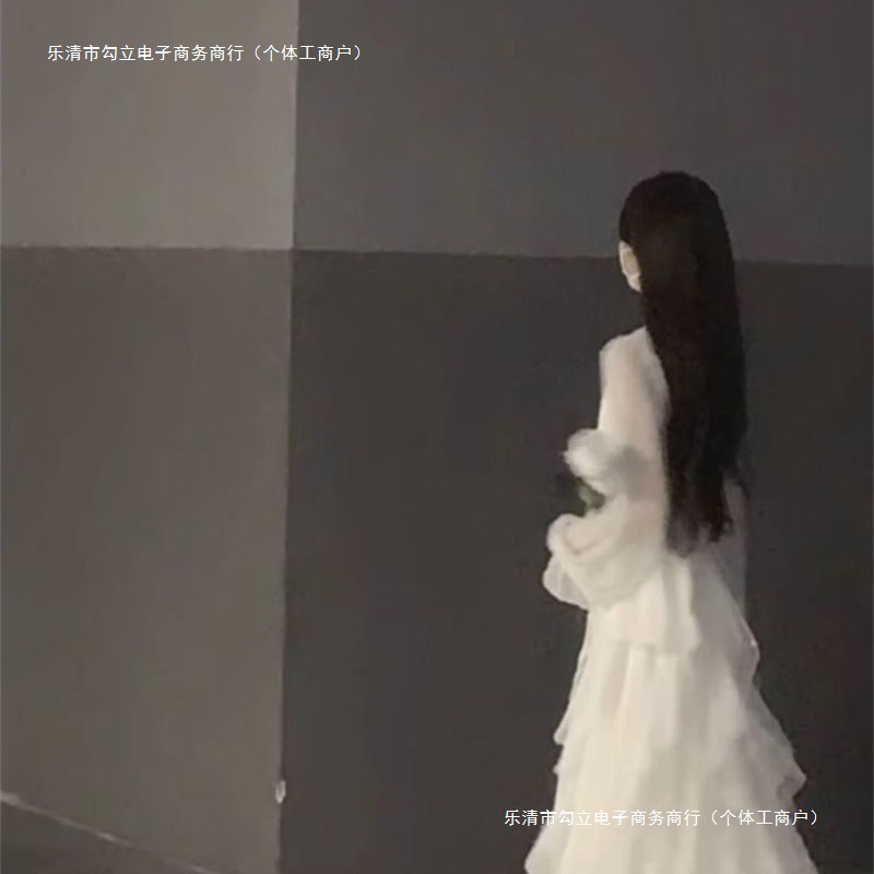 French First Love Sweet Collar Dress for Women 2025 New Waist Slimming Long-Sleeved Fairy Long Skirt