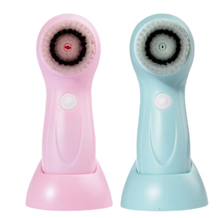 清潔洗顔神器メーカー卸売り充電防水シリカゲル電動三合一洗顔ブラシ|undefined