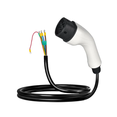 22Kw European Standard Home Charger | Elektrikli avtomobil şarj stansiyaları - european-standard-7kw-gun-head-wire-5m