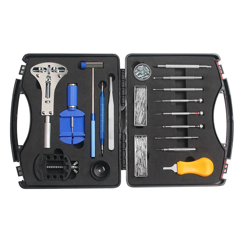 Ремонт часов 250 шт. Набор инструментов для ремонта часов Средство для снятия часов Бытовая фурнитура Комбинированный костюм Инструмент для ремонта часов