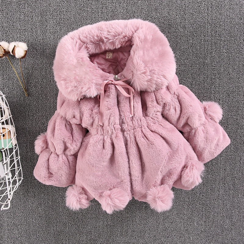 Newborn Baby Girl Penkiiy Girls Warm Cloak Toddler Girls Solid