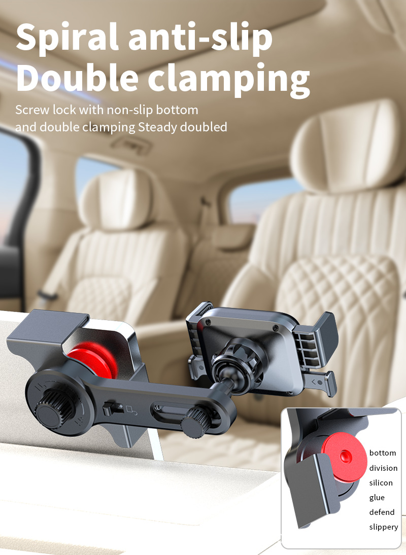 New Cross-Border Car Phone Holder with Floating Screen Navigation Base Display Screen Central Control Screen Phone Holder Navigation Device