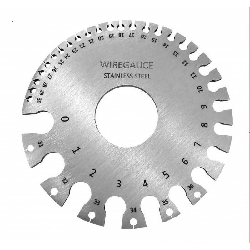 72*25*1mm 오목 조각 효과 용접 검사 눈금자 두께 측정 눈금자