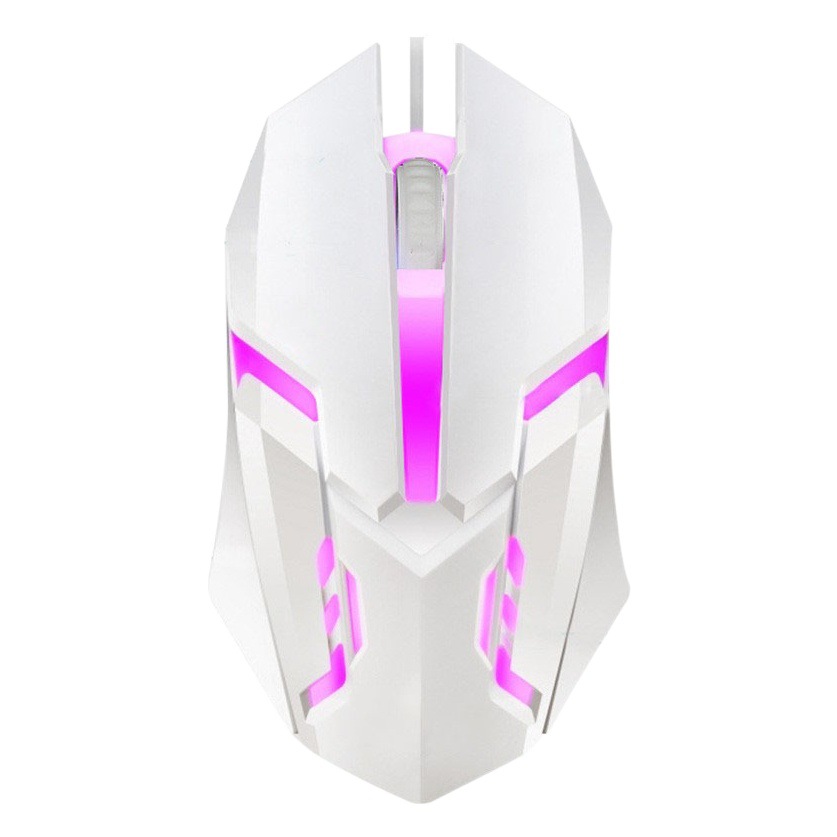 4-Button Colorful Glowing Gaming Mouse Wholesale in Stock USB Computer Mouse X1 Backlit Wired Cross-Border Desktop
