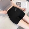 Black Three-Point Shark Plane Pants
