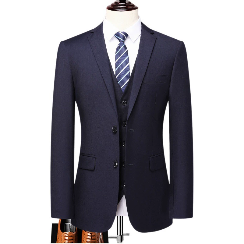 Прямые поставки с фабрики костюм мужской деловой Повседневный Профессиональный формальный костюм для собеседования на работу Свадебный костюм подружки невесты мужской костюм