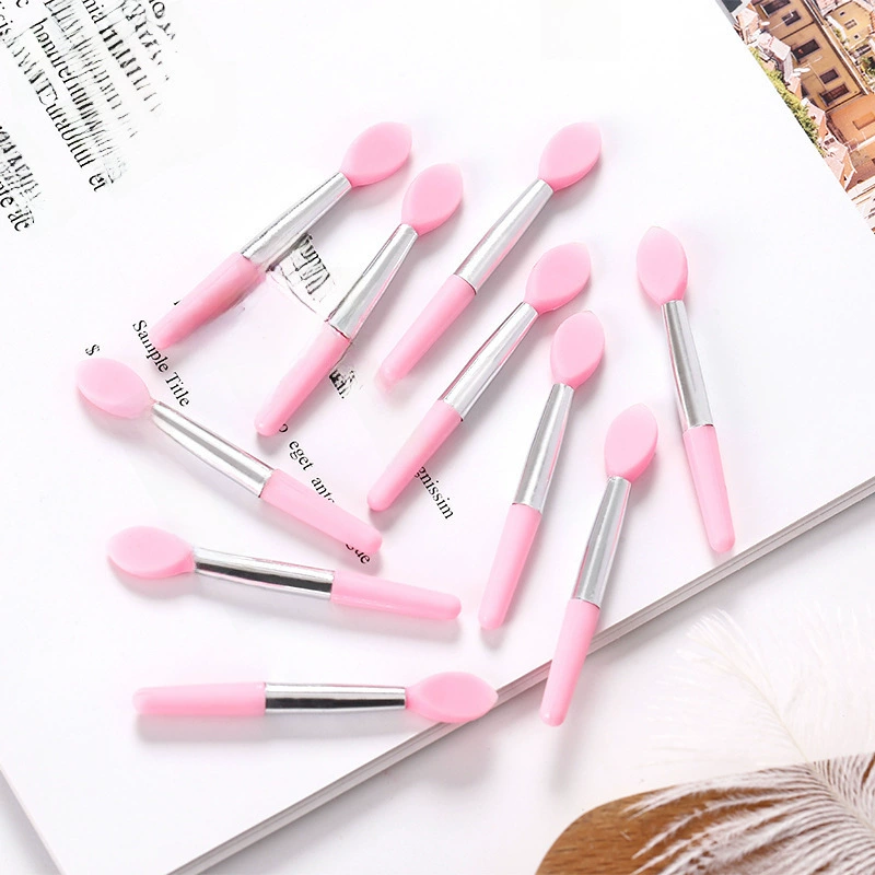 Small silicone lipstick, brush, lip mask, handheld lip gloss, (Cross-border trading), easy application, for beginners