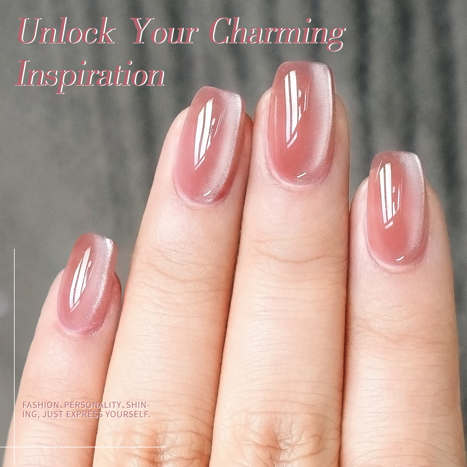 Serie de luz de luna blanca Gel de esmalte de uñas de ojo de gato Otoño e invierno Nuevo modelo de porcelana de cristal intermitente blanco Gel de ojo de gato blanco para tienda de uñas