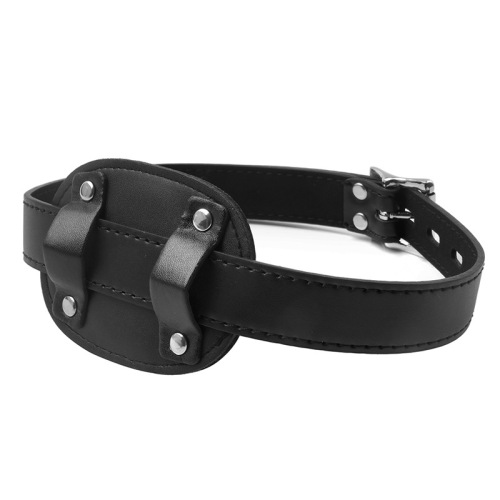 Adult Toys Manufacturer Direct Supply Black PU Leather Penis Plug Couples Erotic Toys One Piece Dropshipping