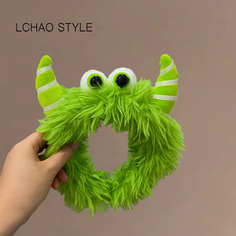 Funny cute headband for face washing