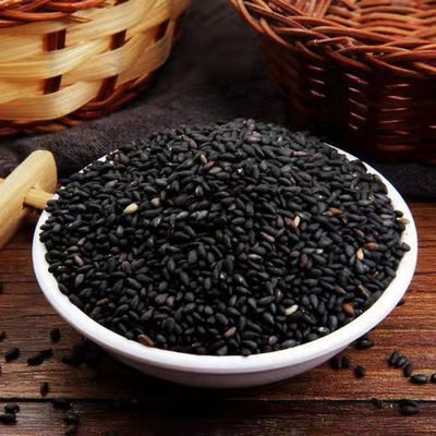 黑芝麻批发新炒香熟熟白芝麻免洗半斤5斤干净无沙干吃即食厂