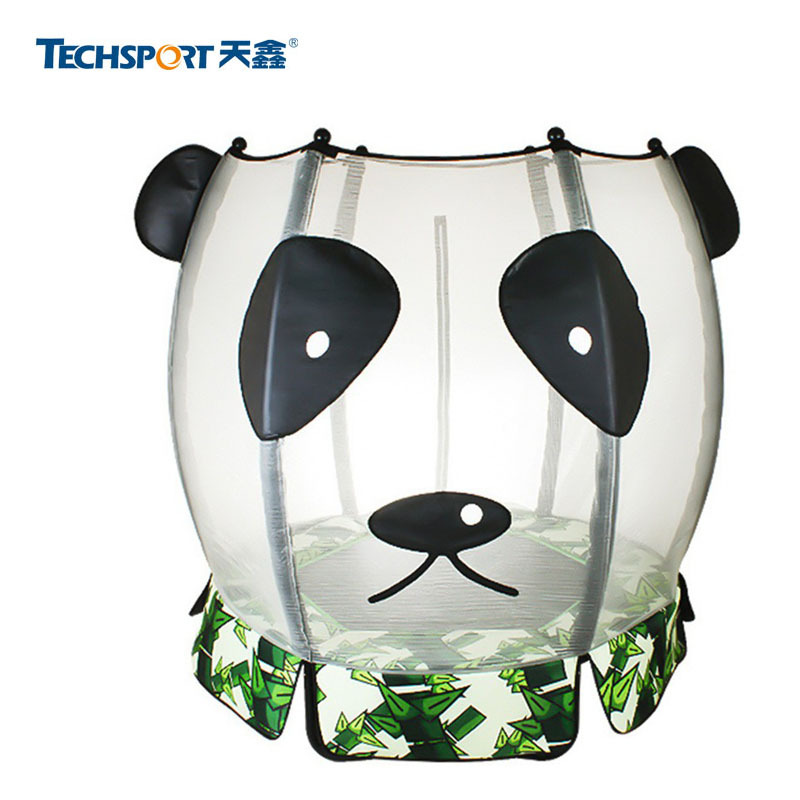 Tianxin Trampoline Children's Indoor Panda Style Trampoline Indoor and Outdoor Entertainment Fitness Trampoline Internet Celebrity Hot Model in Stock