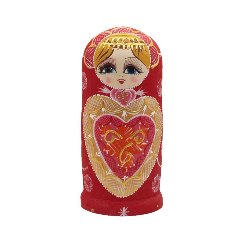 Muñeca Matrioshka Rusa de Madera de 5 a 10 Capas de Madera de Tilo para Regalo y Decoración image 6