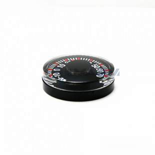 Yiwu New 27mm Thermometer Pointer Thermometer Plastic Round Celsius Thermometer Accessories Temperature