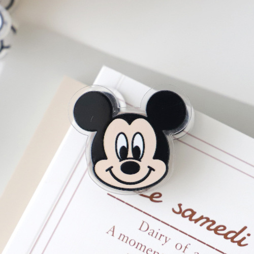 2 Yuan Store Small Gift Wholesale Snack Note Clip Sealing Clip High-End PP Clip Instagram Girl Student Cute Cartoon