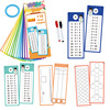 Subtraction 15 cards + 2 pens + 1 circle buckle