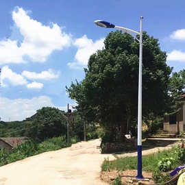现货路灯杆5米6米7米8米路灯道路灯太阳能路灯杆单臂双头LED路灯
