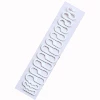 Twist braid white (bulk)