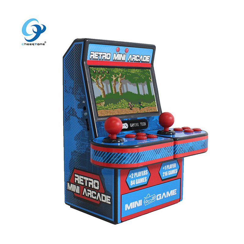 热爆16位复古无线双打街机内置300游戏CT881X