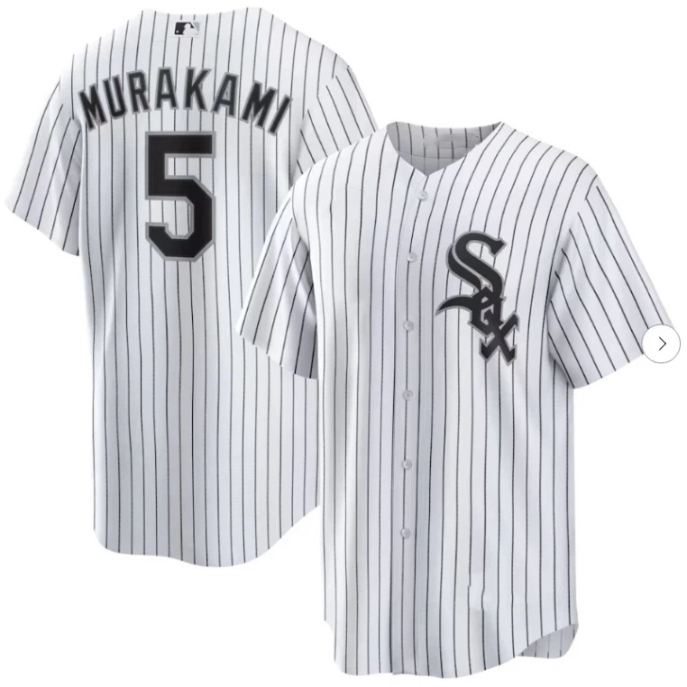 Chicagowhitesox Chicago White Sox Baseball Jersey No. 5 Murakami Murakami Soichiro Murakami Jersey Chicagowhitesox Chicago White Sox Baseball Jersey No. 5 Murakami Murakami Soichiro Murakami Jersey