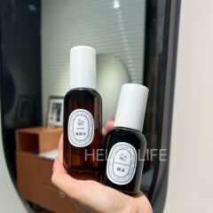 透ブラウン遮光厚肉小様補水分注細霧噴霧瓶白色フロストフルカバー噴霧50ml 100ml