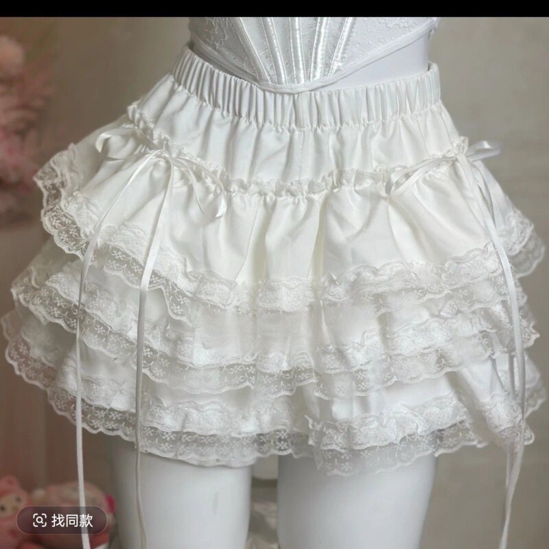 Sweet White High-Waisted Slimming Cake Ballet Skirt Petite 2025 Popular Short Skirt Puffy Skirt Sweet White High-Waisted Slimming Cake Ballet Skirt Petite 2025 Popular Short Skirt Puffy Skirt