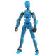 Upgrade Luminous Lucky Doll 13 Joint Movable 3D Printing Doll Toy 3rd Generation Dummy Doll DIY Decompression