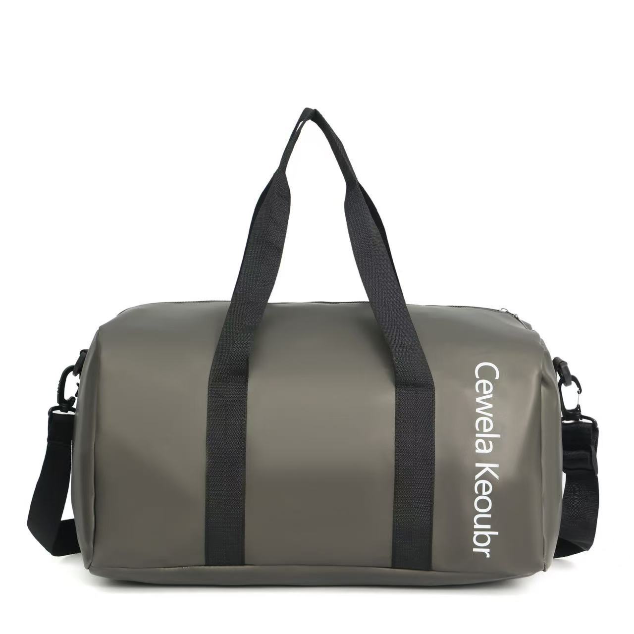 Cross-Border New Satchel Travel Bag Sports Training Fitness Bag Printed with Logo Large Capacity Short-Distance Business Trip Luggage Bag