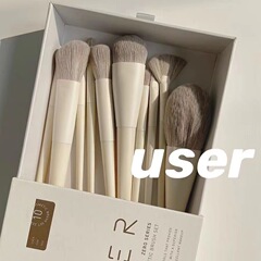 10本の零度化粧ブラシセット柔らかい人工繊維毛散粉ブラシハイライトブラシ携帯美化粧ツールセット