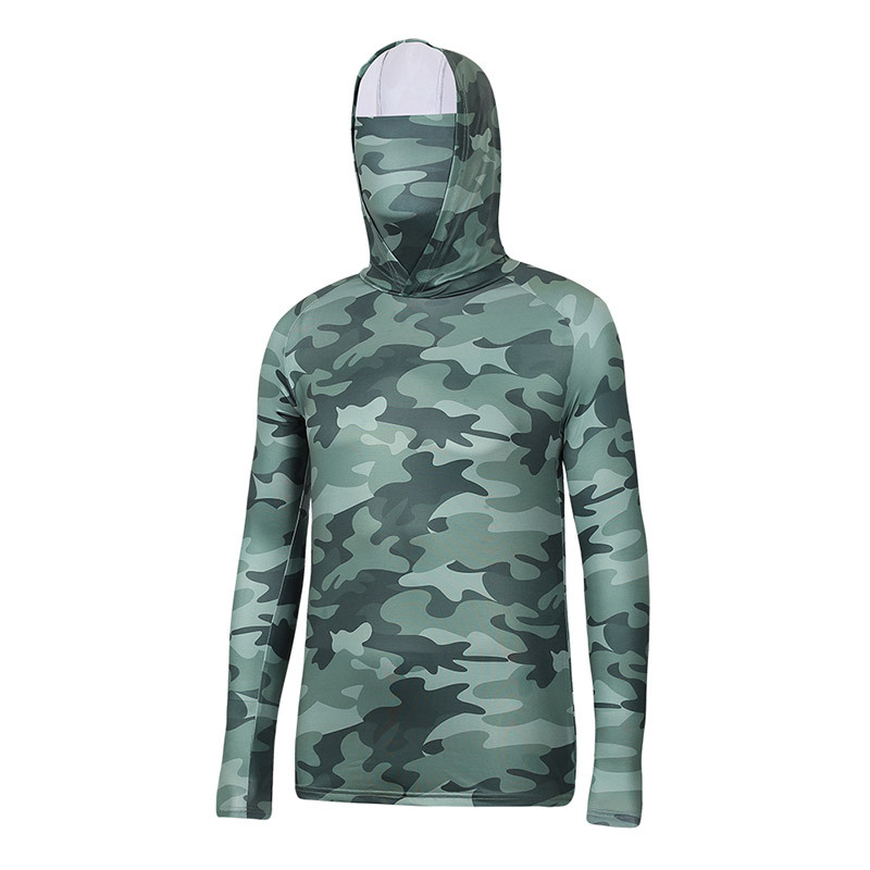 2026 acondicionamiento de verano abrigo protector solar al aire libre capuchon hielo chaqueta protector solar hombre máscara de pesca UV protector solar