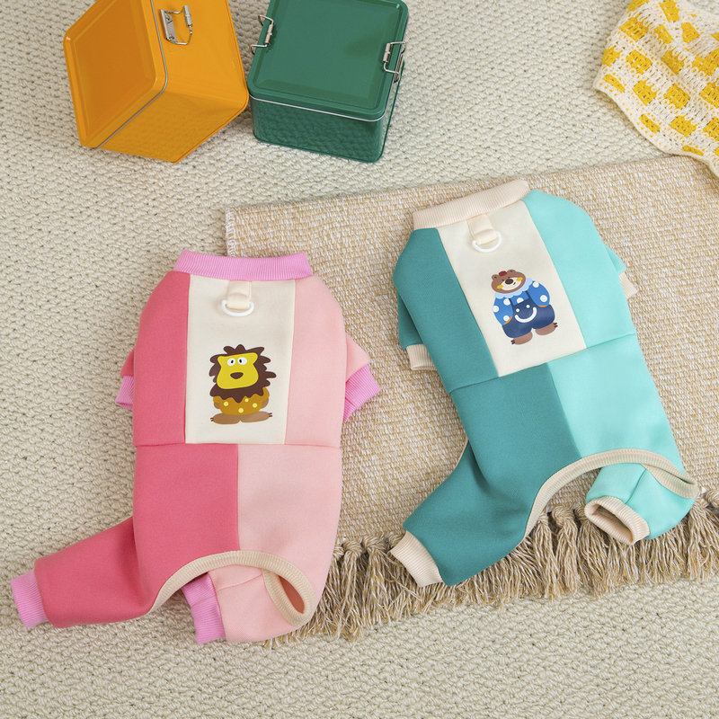 宠物衣服狗狗衣服宠物服装秋冬宠物四腿卫衣绒衣25狮子四腿卫衣|undefined