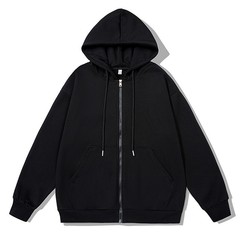 外国貿易の男女の潮牌のファスナーの衛衣は帽子の長いファスナーの春秋のファッションの男性のレジャーの百合のコートのメーカーの卸売りをつないでいます。