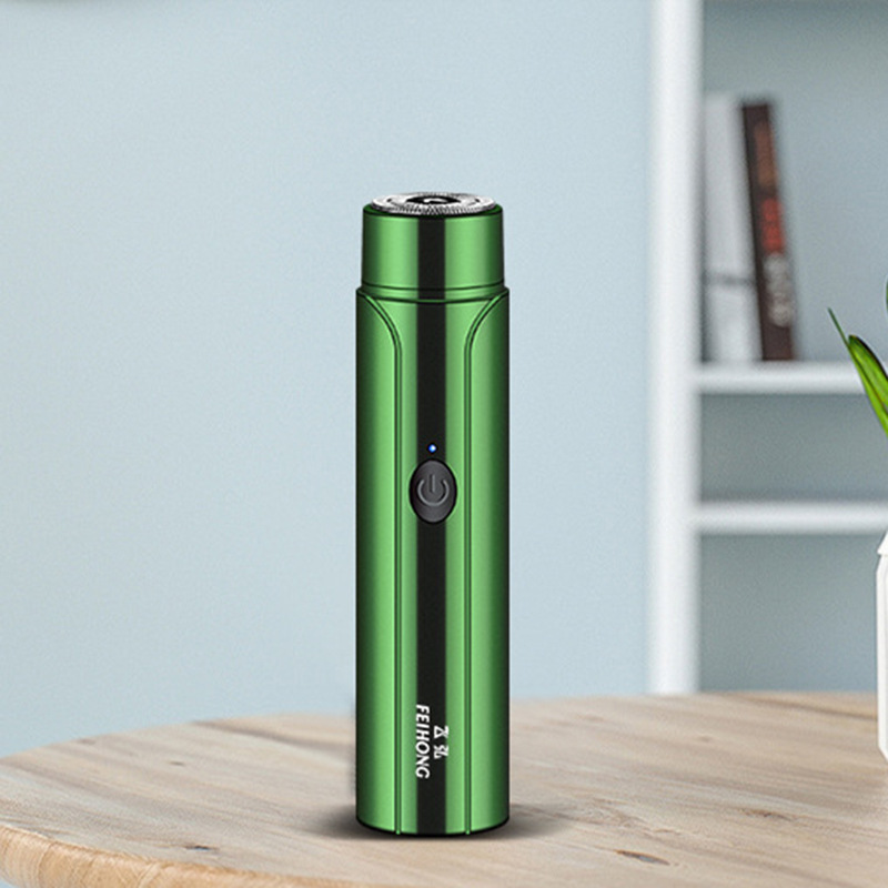 Feihong 跨越ポータブルミニ車載電気シェーバーインターネットセレブモデル USB 電気シェーバー自己理髪機|undefined