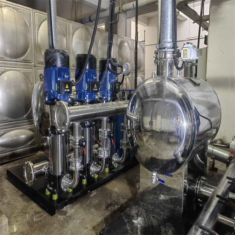 小区二次供水无负压供水设备变频恒压供水系统成套泵组变频控制柜